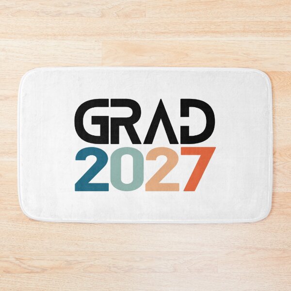 Item preview, Grad 2027 Bold Retro Colorblock Minimalist Typography Graduation Gift Senior Class of 2027 designed and sold by Artycom.