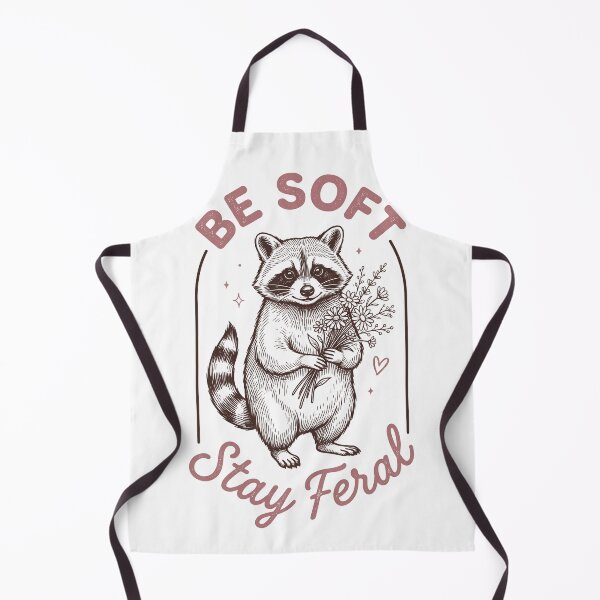 Item preview, Be Soft Stay Feral designed and sold by MerchViz.