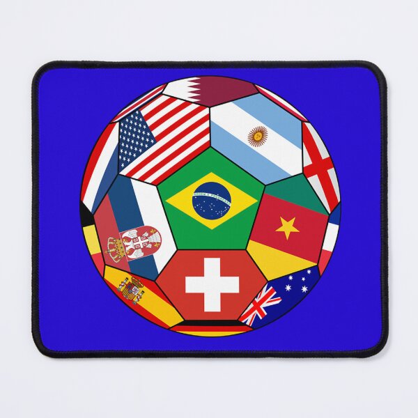 Item preview, World Cup Nations Soccer Ball Art Print designed and sold by uustalgoldenray.