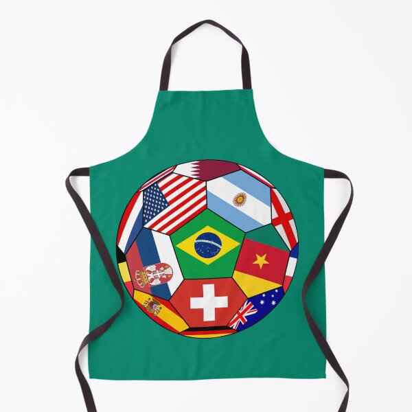 Item preview, World Cup Nations Soccer Ball Art Print designed and sold by uustalgoldenray.
