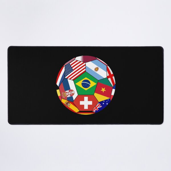 Item preview, World Cup Nations Soccer Ball Art Print designed and sold by uustalgoldenray.