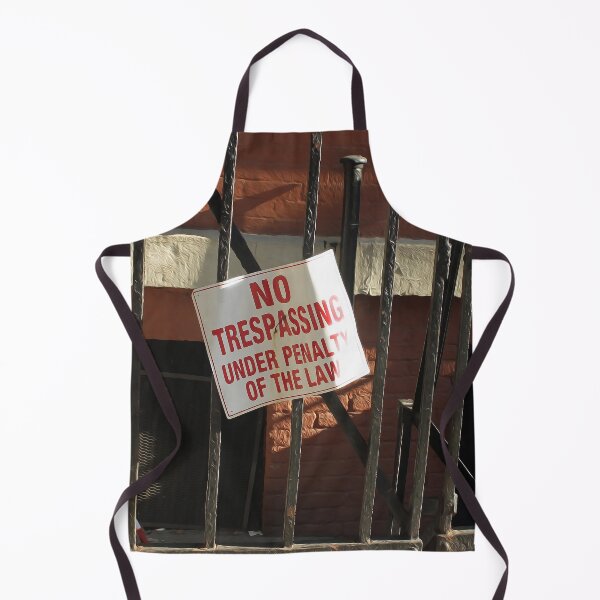 Item preview, No trespassing, Under penalty of the law designed and sold by elcarnero.