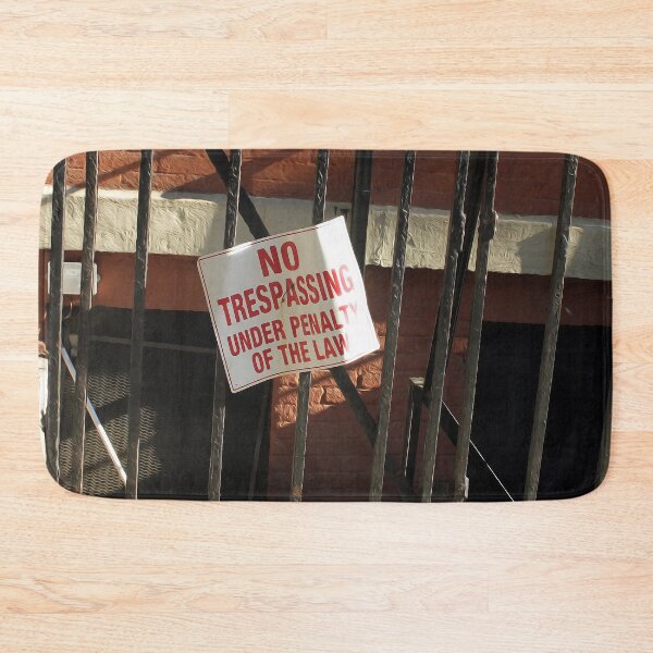 Item preview, No trespassing, Under penalty of the law designed and sold by elcarnero.