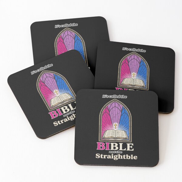 Item preview, It's Called The Bible Not The Straightble LGBTQ Christian Pride designed and sold by OddPopARt.