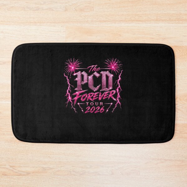 Item preview, The PCD Forever Tour 2026 Pink Lightning Rock Fan Graphic designed and sold by Noctivyra.