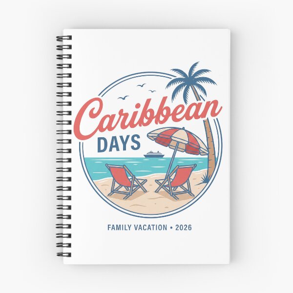 Item preview, Caribbean Days Family Vacation designed and sold by MerchViz.