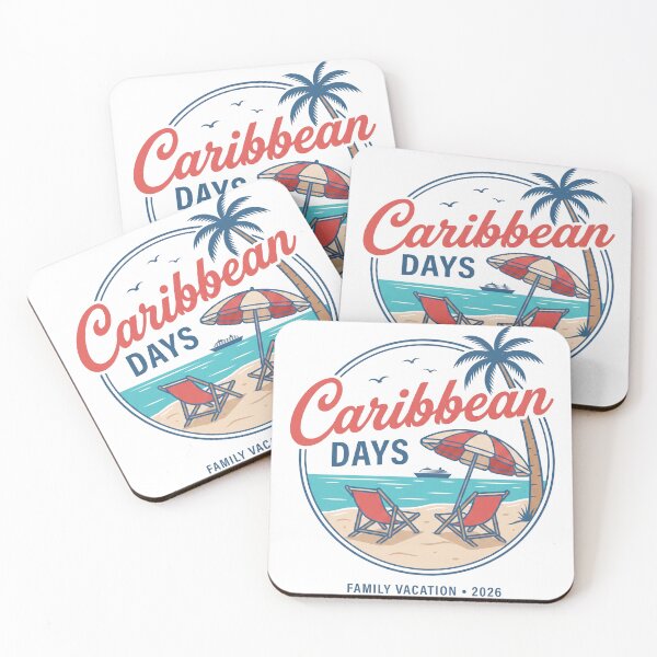 Item preview, Caribbean Days Family Vacation designed and sold by MerchViz.