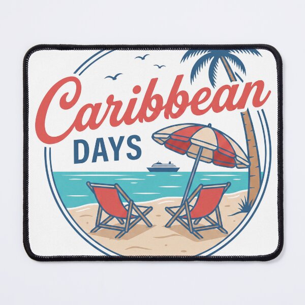 Item preview, Caribbean Days Family Vacation designed and sold by MerchViz.