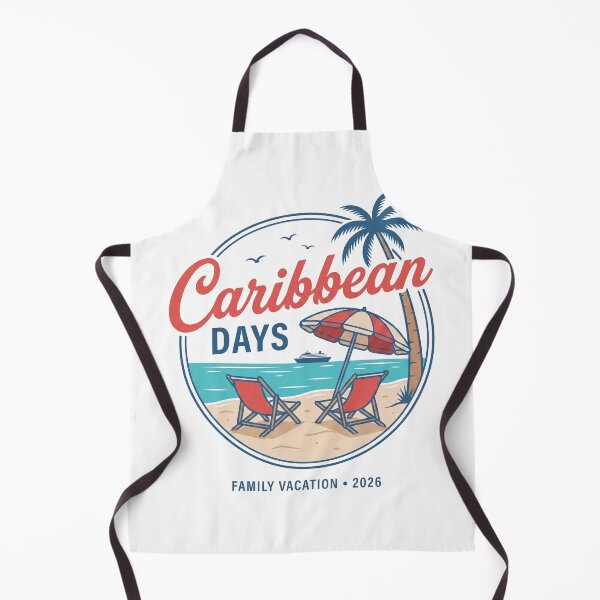 Item preview, Caribbean Days Family Vacation designed and sold by MerchViz.