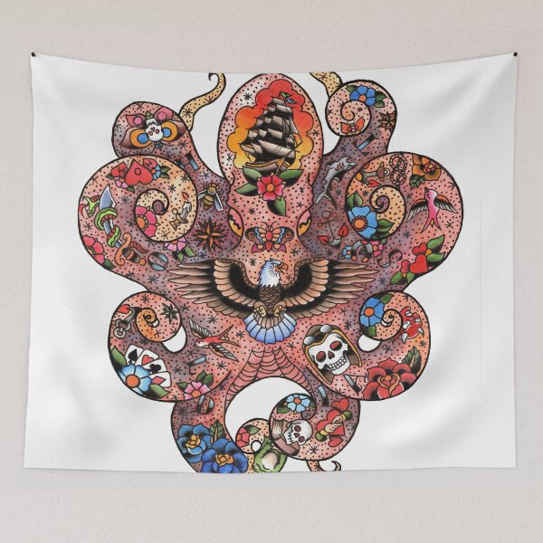 Item preview, Tattooed Octopus designed and sold by MarkADArt.