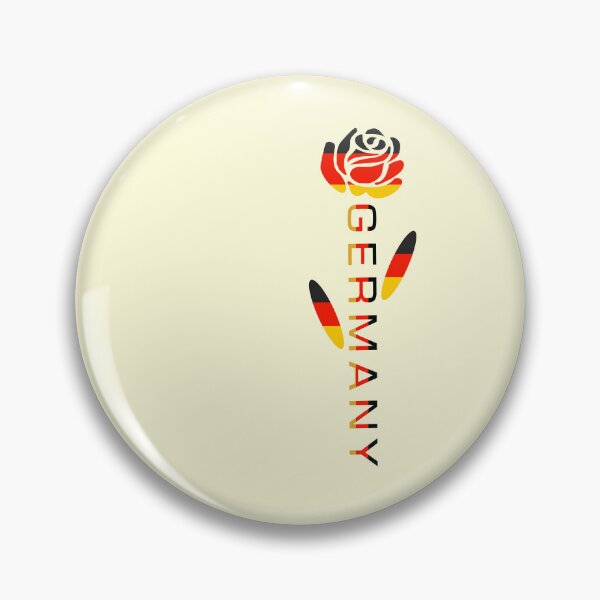 Item preview, Germany Rose Flag designed and sold by AuntieShoe.