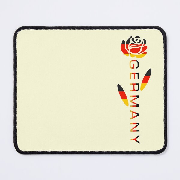 Item preview, Germany Rose Flag designed and sold by AuntieShoe.