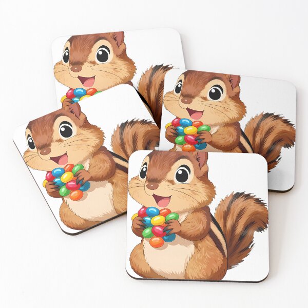 Item preview, Jelly Beans Chipmunk Colorful Jelly Beans designed and sold by pumsquare.