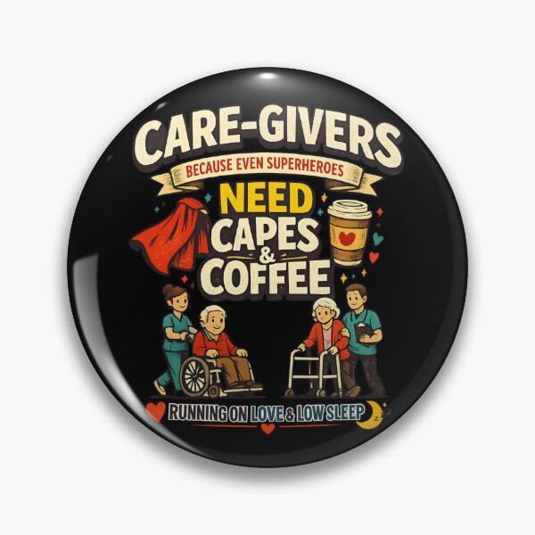 Artikelvorschau, Pflegekräfte brauchen Umhänge und Kaffee – Eine herzerwärmende Wertschätzung für Pflegekräfte entworfen und verkauft von SidTastic .