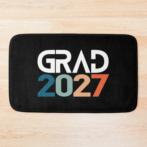 Item preview, Grad 2027 Bold Retro Colorblock Minimalist Typography Graduation Gift Senior Class of 2027 designed and sold by Artycom.