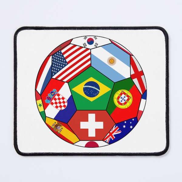 Item preview, Ultimate Global Flags Soccer Ball Art Print designed and sold by uustalgoldenray.
