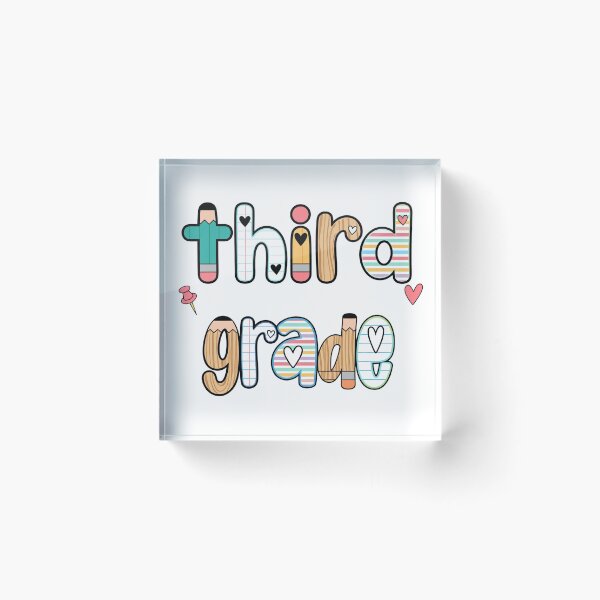 Item preview, Third Grade Cute Teacher Student Back To School Graphic designed and sold by tarzbol.