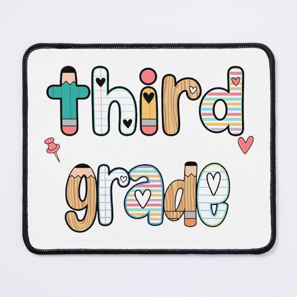 Item preview, Third Grade Cute Teacher Student Back To School Graphic designed and sold by tarzbol.