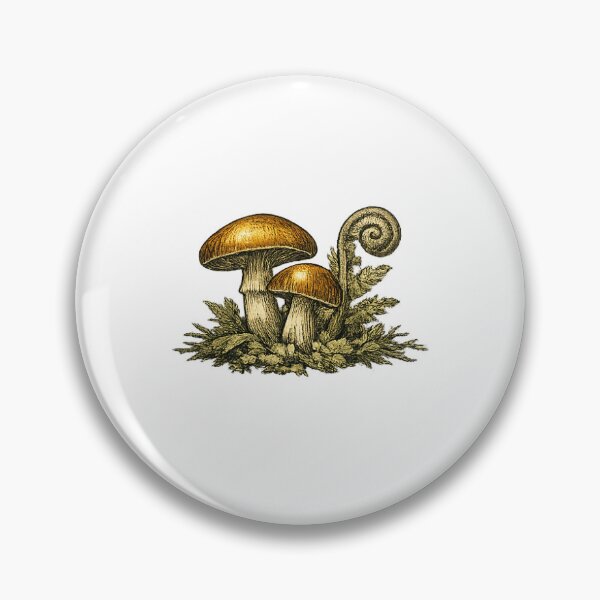 Item preview, I'd Rather Be Foraging | Botanical Mushroom Forager | Forager Gift designed and sold by Brackenlume Studio.