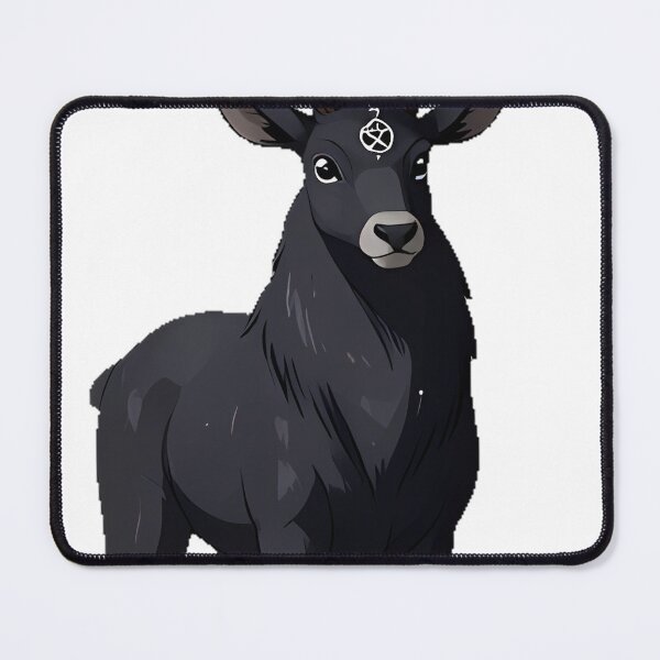 Item preview, Gothic Black Stag Pentagram Antlers designed and sold by IllumeInk.