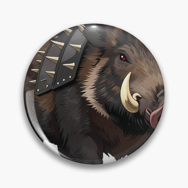 Item preview, Gothic Wild Boar Spiked Armor designed and sold by IllumeInk.