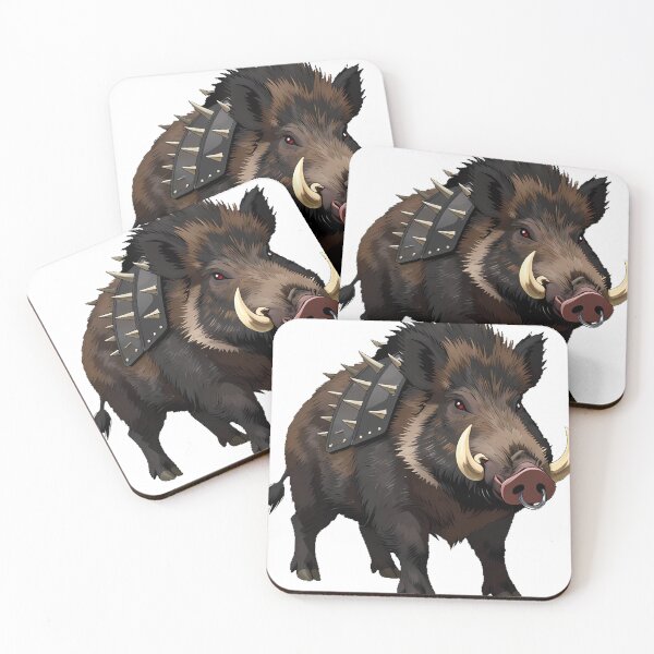 Item preview, Gothic Wild Boar Spiked Armor designed and sold by IllumeInk.