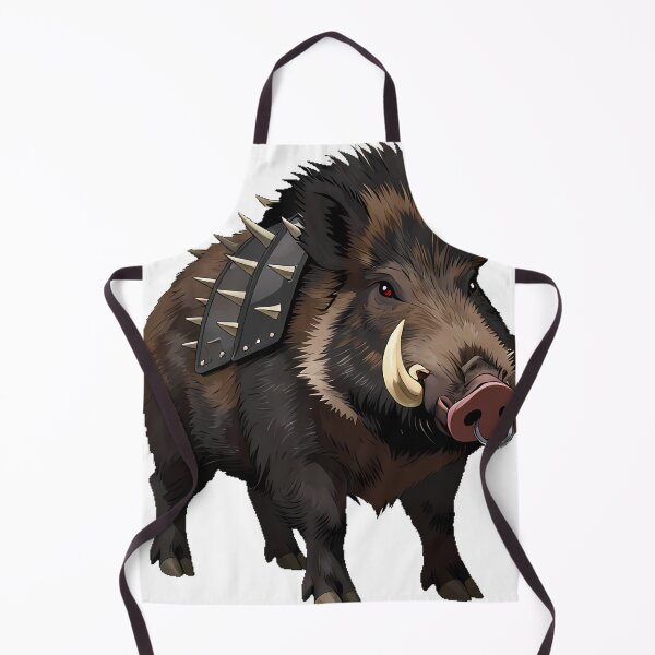 Item preview, Gothic Wild Boar Spiked Armor designed and sold by IllumeInk.