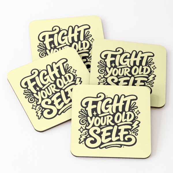 Item preview, Fight Your Old Self designed and sold by DesignPrePress.