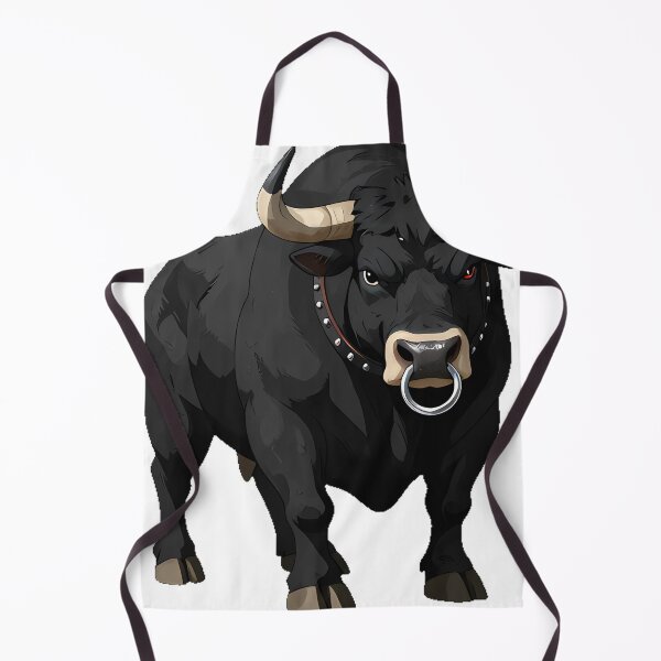 Item preview, Gothic Black Bull Nose Ring Chain designed and sold by IllumeInk.