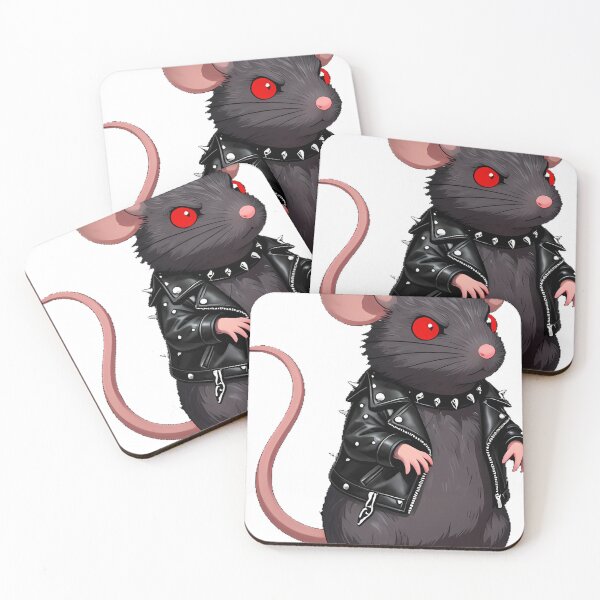 Item preview, Gothic Rat Spiked Jacket designed and sold by IllumeInk.