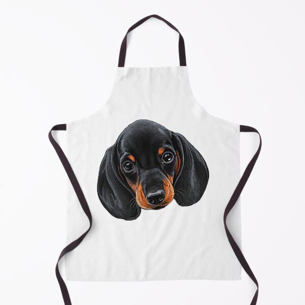 Item preview, cute dachshund puppy designed and sold by Kirei-Lily.
