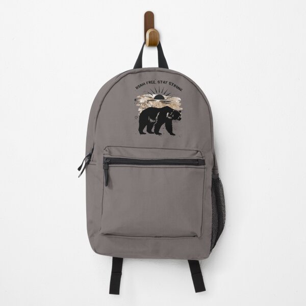 Item preview, Roam Free Stay Strong Bear designed and sold by AhmadAnnaPrints.