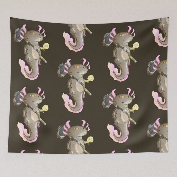 Item preview, Clear The axolotl cleric designed and sold by Djangle.