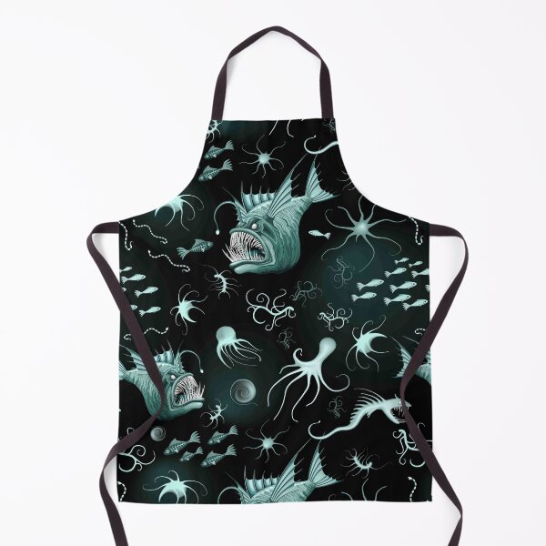 Item preview, Fish Abyssal Monster on deep ocean zone designed and sold by BluedarkArt.