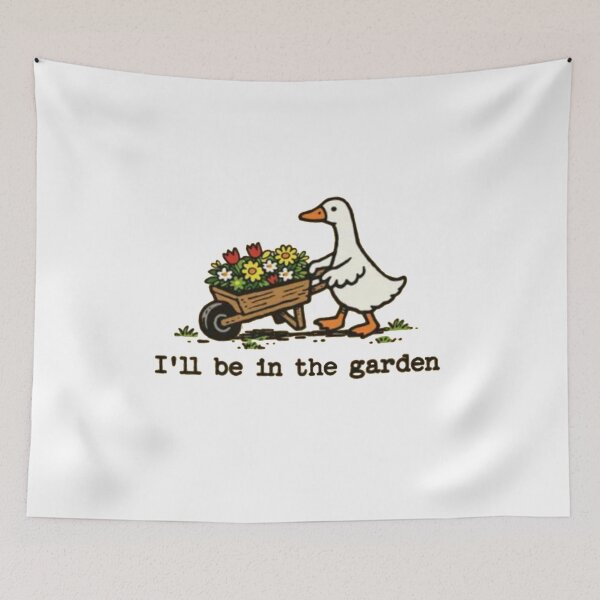 Item preview, I'll be in the garden - Silly Goose Garden designed and sold by Gbriel3.
