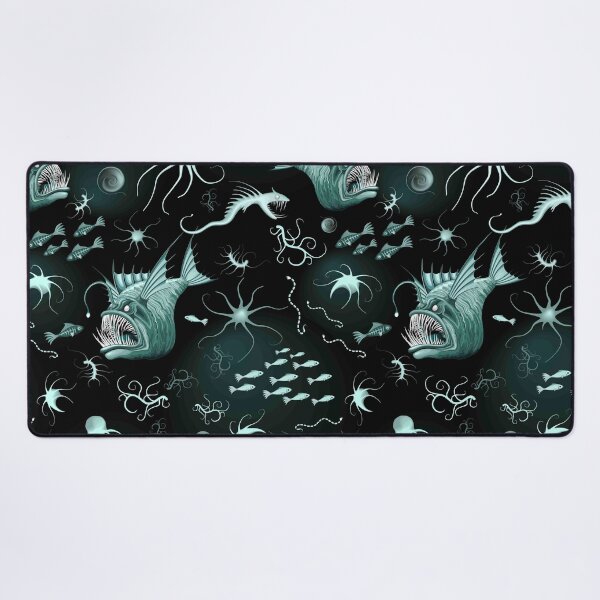Item preview, Fish Abyssal Monster on deep ocean zone designed and sold by BluedarkArt.