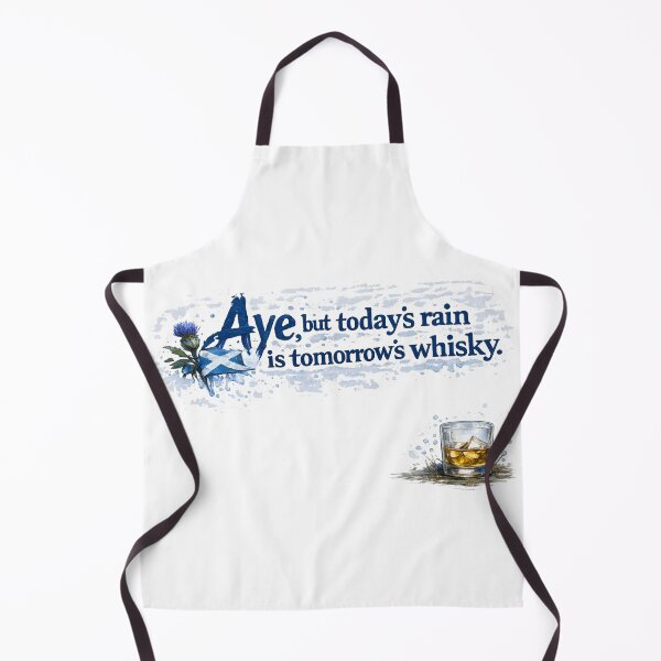Item preview, A Wee Dram - today's rain is tomorrow's whisky designed and sold by SMalcolmDesigns.