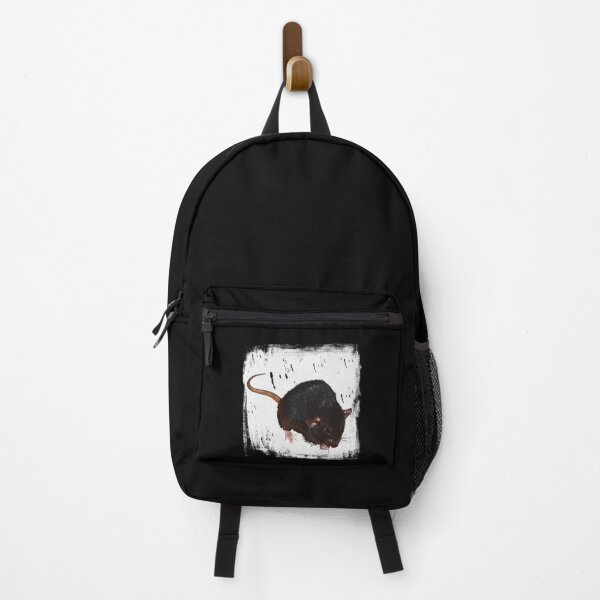 Item preview, rat with background, rodents, lovely pets, gifts rat fan designed and sold by Kirei-Lily.