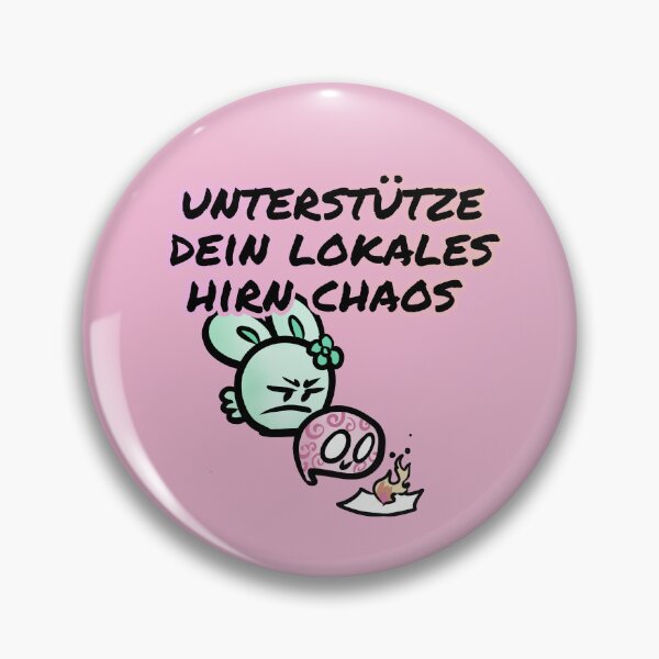 Item preview, Support your local brain chaos - Claninchen bunny designed and sold by Claninchen.