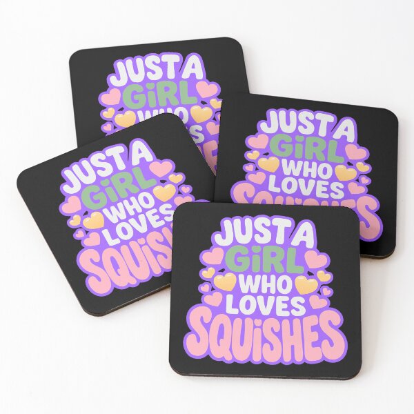 Item preview, ust A Girl Who Loves Squishies Cute Design designed and sold by Colorfulman.