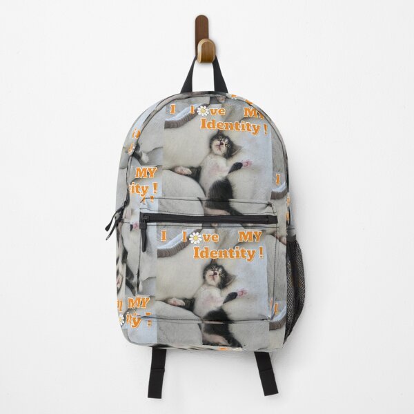Item preview, I Love My Identity! Relaxed, Sleepy Kitten! designed and sold by DSoriaDesign.