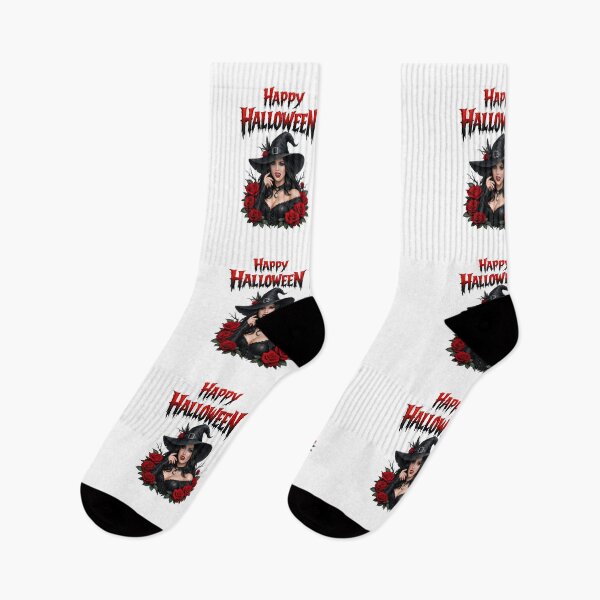 Item preview, Gothic Witch Happy Halloween Vampire Costume Graphic designed and sold by DeliaDesignsCo.