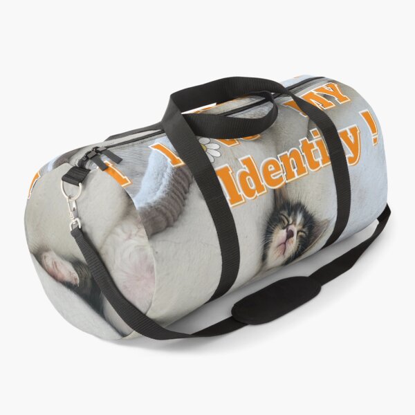 Item preview, I Love My Identity! Relaxed, Sleepy Kitten! designed and sold by DSoriaDesign.