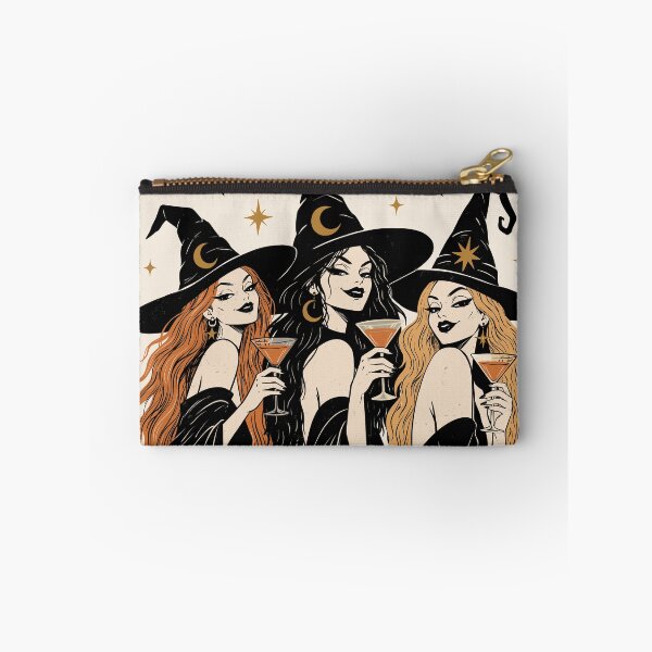Item preview, Witches Party Print| Spells Sips Repeat | Stylish Witch Halloween GraphicIllustration | Witchy Girls Halloween Gift designed and sold by MonNoir.