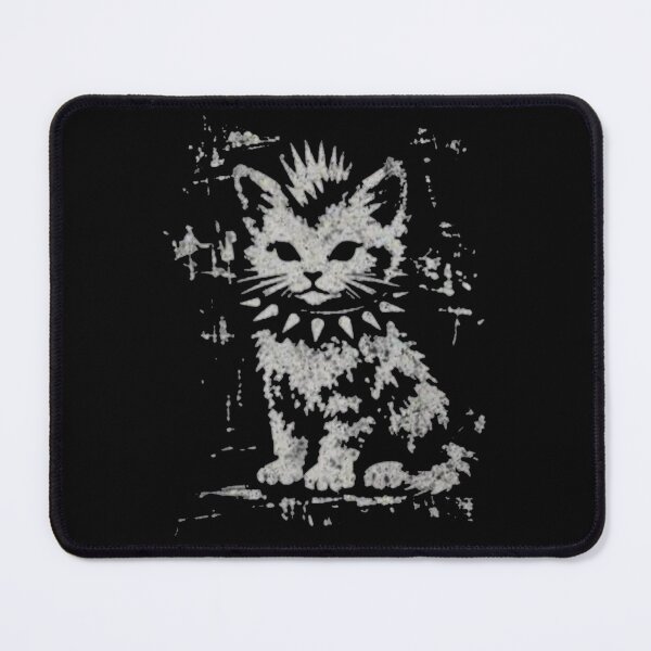 Item preview, Vintage Funny Cat Punk Kitten Rock and Roll Cat designed and sold by Gbriel3.