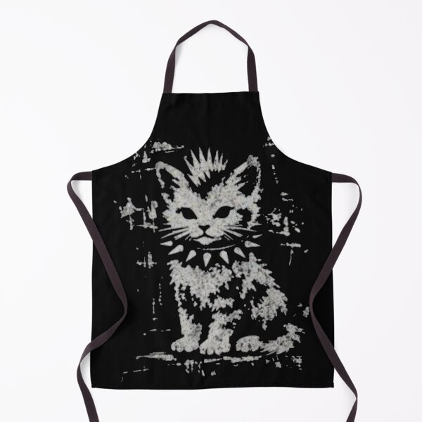 Item preview, Vintage Funny Cat Punk Kitten Rock and Roll Cat designed and sold by Gbriel3.