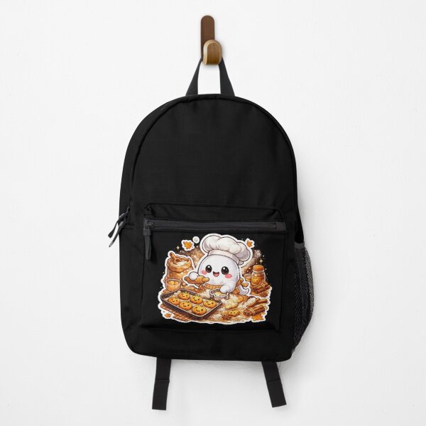 Item preview, Cute Ghost Pumpkin Cookie Chef designed and sold by VeltrixaDesigns.