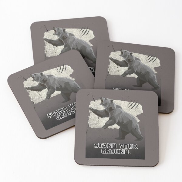 Item preview, Stand Your Ground Bear designed and sold by AhmadAnnaPrints.