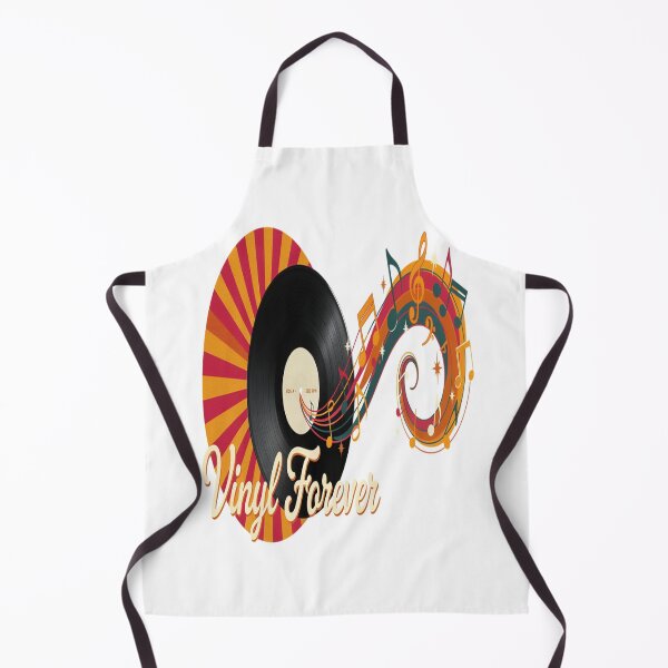 Item preview, Vinyl Forever – Retro 70s Psychedelic Record Design designed and sold by Midnight Veil Designs.