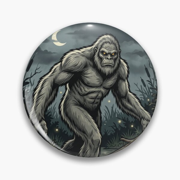 Item preview, Honey Island Swamp, Louisiana – Swamp Monster | National Park Badge Design designed and sold by ElNiro.